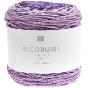 Coton Ricorumi Spin Spin par Rico Design pour Amigurumi - Lilas x50g