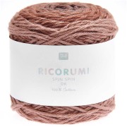 Coton Ricorumi Spin Spin par Rico Design pour Amigurumi - Brun x50g