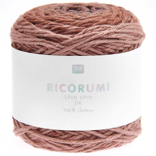 Coton Ricorumi Spin Spin par Rico Design pour Amigurumi - Brun x50g