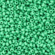 Preciosa Perles rocailles 11/0 2 mm - Terra Intensive - Dark Green Mat x20g