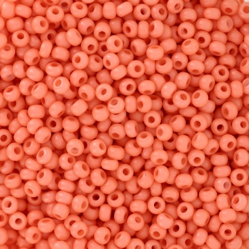 Preciosa Perles rocailles 11/0 2 mm - Terra Intensive - Orange Mat x20g