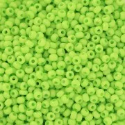 Preciosa Perles rocailles 11/0 2 mm - Terra Intensive - Green Mat x20g