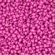 Preciosa Perles rocailles 11/0 2 mm - Terra Intensive - Fuchsia Mat x20g|raw }}