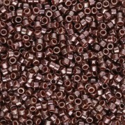 Toho Aiko 11/0 1.6 mm TA01460 - Opaque Brown Gold Luster x4g