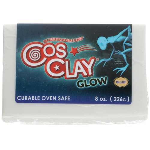 Pâte polymère Cosclay Elements - Glow Blue x226g