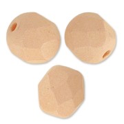 Facettes 6 mm Opaque Light Peach Silk Mat x25|raw }}