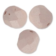 Facettes 6 mm Opaque Light Wine Lees Silk Mat x25