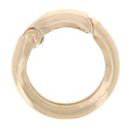 Fermoir rond mousqueton 10 mm - Gold Filled x1