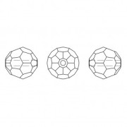 Perles rondes PureCrystal 5000 4 mm - Peridot Shimmer x20