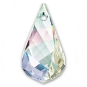Goutte Helix Swarovski 6020 18 mm - Crystal AB x36