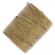 Fil C-LON Tex 400 Bead Cord 0,90 mm Medium Brown x 35 m