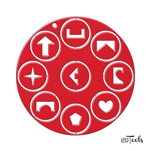 Disque pour CZ Extruder HD Lucy Clay Tools - LCDisk 4