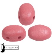 Perles en verre Samos® par Puca® 5x7 mm - Vogue Indian Rose Mat x10g|raw }}