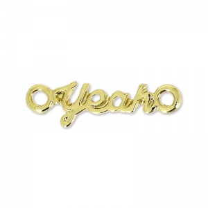 Intercalaire 2 anneaux Made by Me Yeah 20 x 5.5 mm doré