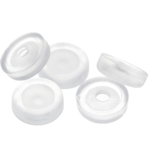 Protection pour clips d'oreilles 6 mm en silicone x6