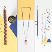 Assortiment de perles rondelles Heishi en caoutchouc Made by Me 6 mm Artisan