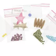 Cadeau - Mix de perles divers et variées - Couleurs et forme aléatoire x30g 