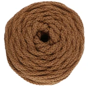 Mocca - Bobine de cordon en coton pour macramé Cotton Air 5 mm - Mocca x50m Bobine de cordon en coton pour macramé Cotton Air 5 mm - Mocca x50m