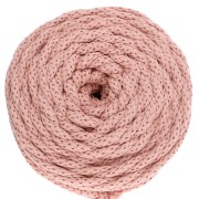 Bobine de cordon en coton pour macramé Cotton Air 5 mm - Nude x50m