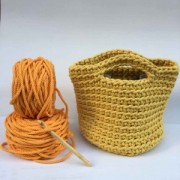 Bobine de cordon en coton pour macramé Cotton Air 5 mm - Terracotta x50m