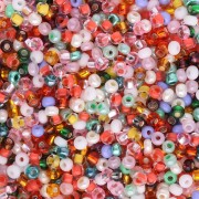 Preciosa Perles rocailles 11/0 2 mm - Mix Multicolore 2 x20g|raw }}