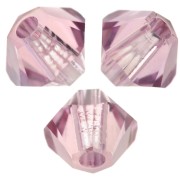 Toupies en cristal PureCrystal 5328 3 mm - Light Rose Blue Shade x50|raw }}