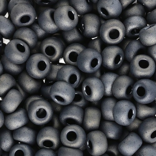 Rocaille Miyuki 6/0 2002 - Silver Gray Metallic Mat x8g