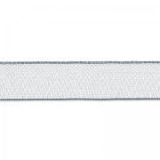 Ruban Organza 6 mm Gris x 1m|raw }}