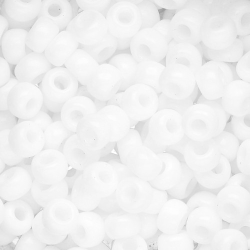Rocaille Miyuki 6/0 402 - White x8g