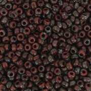 Rocaille Miyuki Duracoat 11/0 4513 - Opaque Red Luster Picasso x8g|raw }}