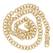 Anneaux ouverts 5x1 mm - Acier inoxydable 316L Doré x100