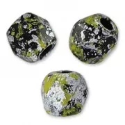 Facettes 3 mm Jet Tweedy Yellow x50