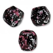 Facettes 3 mm Jet Tweedy Pink x50|raw }}