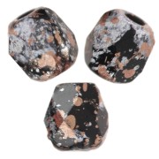 Facettes 3 mm Jet Tweedy Light Copper x50|raw }}