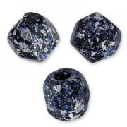 Facettes 3 mm Jet Tweedy Blue x50|raw }}