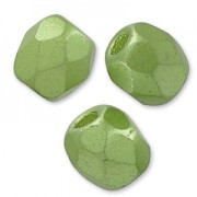 Facettes 3 mm Alabaster Pastel Olivine x50