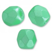 Facettes 3 mm Alabaster Pastel Light Green x50|raw }}