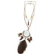 Attrape rêves tissé 60 mm Noir x1