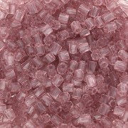 Bugles Twist Miyuki 10/0 Hex Cut 142 - Transparent Smoky Amethyst x10g|raw }}