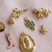 Mes bijoux DIY - Kit bijoux Collier Western en Acier Inoxydable Doré