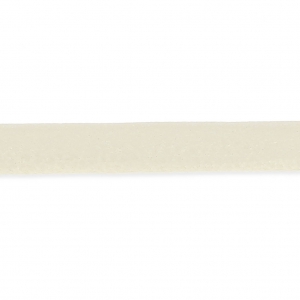 Lacet cuir reconstitué double-face 3 mm Light Beige Nacré x1m