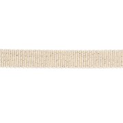 Ruban métallisé Mokuba 9 mm - Light Gold fil doré x50cm|raw }}