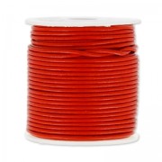 Cordon cuir 1,5 mm Rouge x 25 m|raw }}