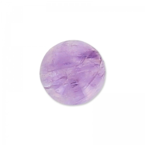 Cabochon rond  6 mm Améthyste x1