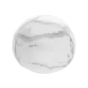 Cabochon rond  6 mm Howlite x1