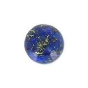 Cabochon rond  6 mm Lapis Lazuli x1