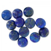 Cabochon rond  6 mm Lapis Lazuli x1