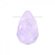 Goutte facettée 6x9 mm Amethyst x1