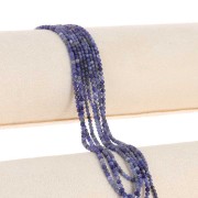 Perles rondes 2 mm en pierre gemme - Sodalite x38cm