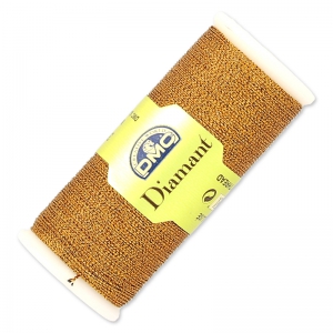 Fil à broder DMC Diamant Cuivre (D301) x35m